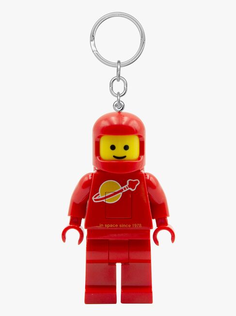 LEGO® Ikonisk Astronaut Nøglering med LED-lys, Rød