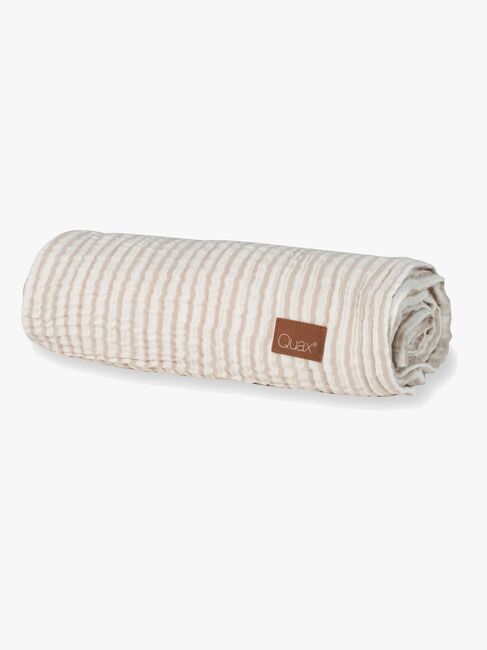 Quax Natural Tæppe, Stripes