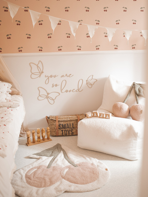 lis wycina You Are So Loved 3 Vægdekoration Sommerfugle