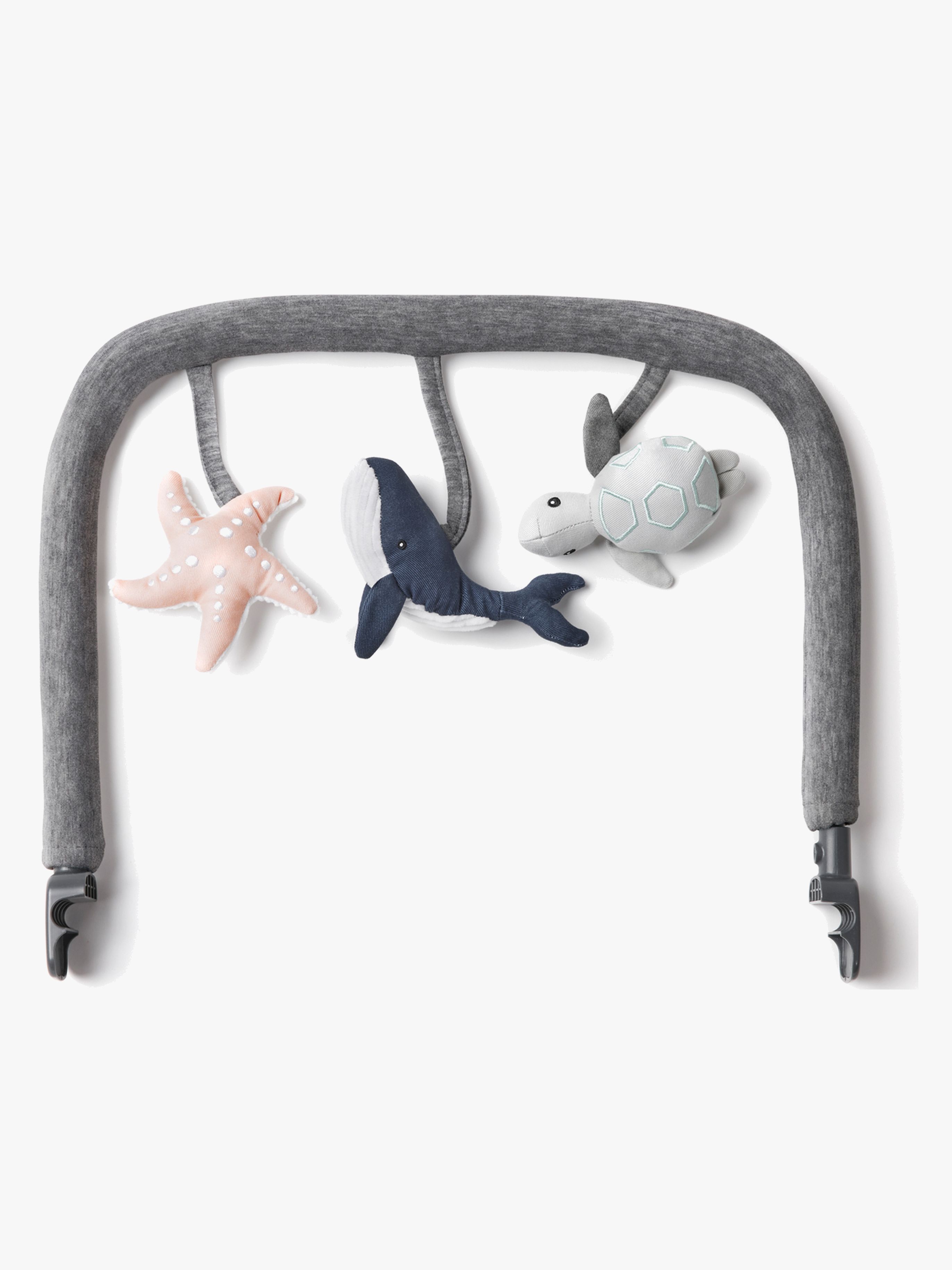 Ergobaby Evolve Legetøjsbøjle Ocean Wonders, Charcoal Grey