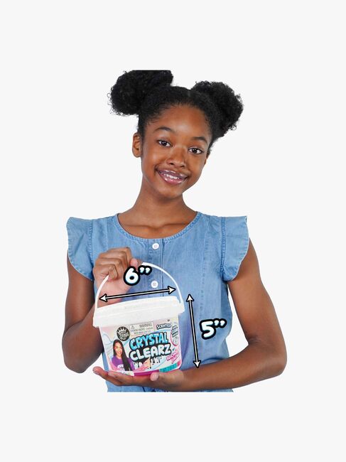 Compound Kings Crystal Clearz  Gennemsigtigt Slime 1,2 kg