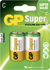 GP Batterier Super Alkaline C-Batterier 14A LR14 2-pak