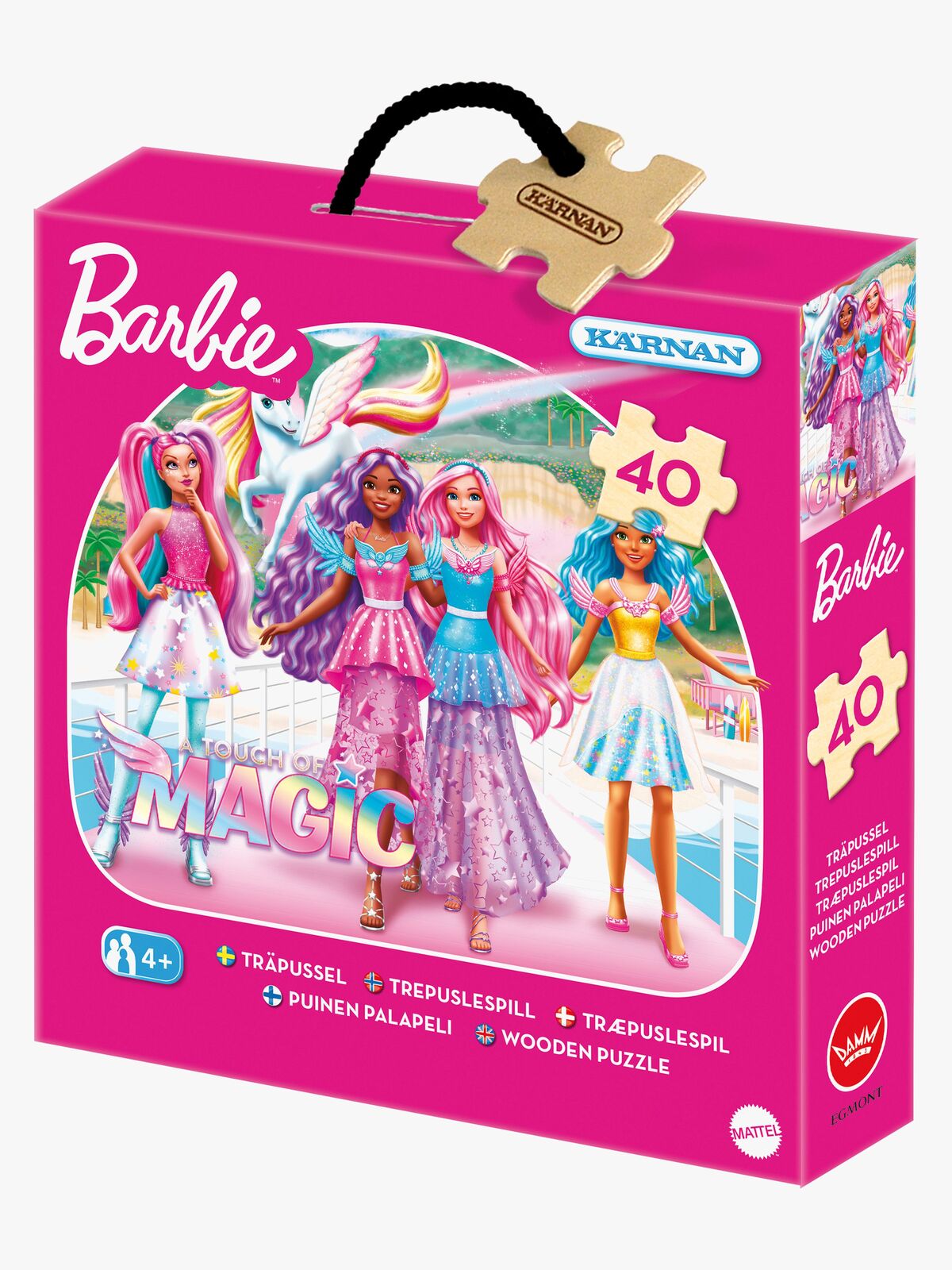 Kärnan Barbie Træpuslespil 40 Brikker