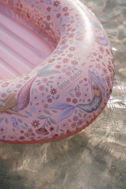 Little Dutch Bademadras Dreamy Mermaid Båd, Pink