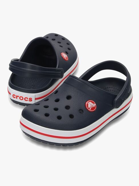 Crocs Classic Sko, Navy/Red
