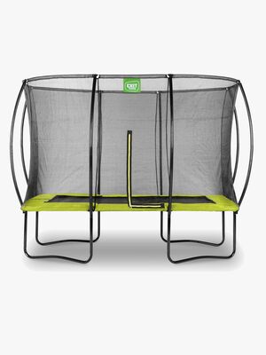 EXIT Silhouette Trampolin inkl. Sikkerhedsnet 214x305 cm, Grøn