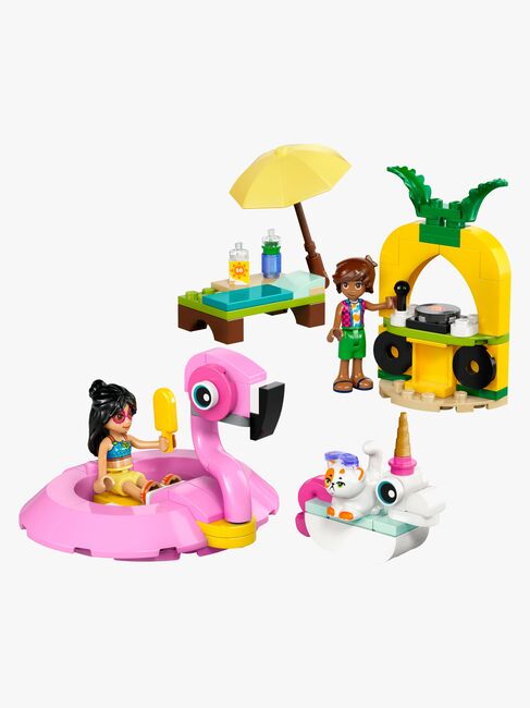 LEGO Friends 42658 Poolparty med enhjørning og flamingo