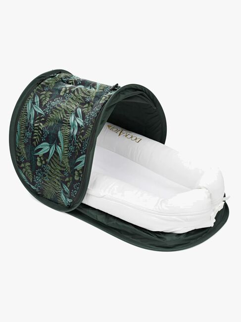 DockATot Deluxe+ Betræk Cabana Kit Stone, Grøn