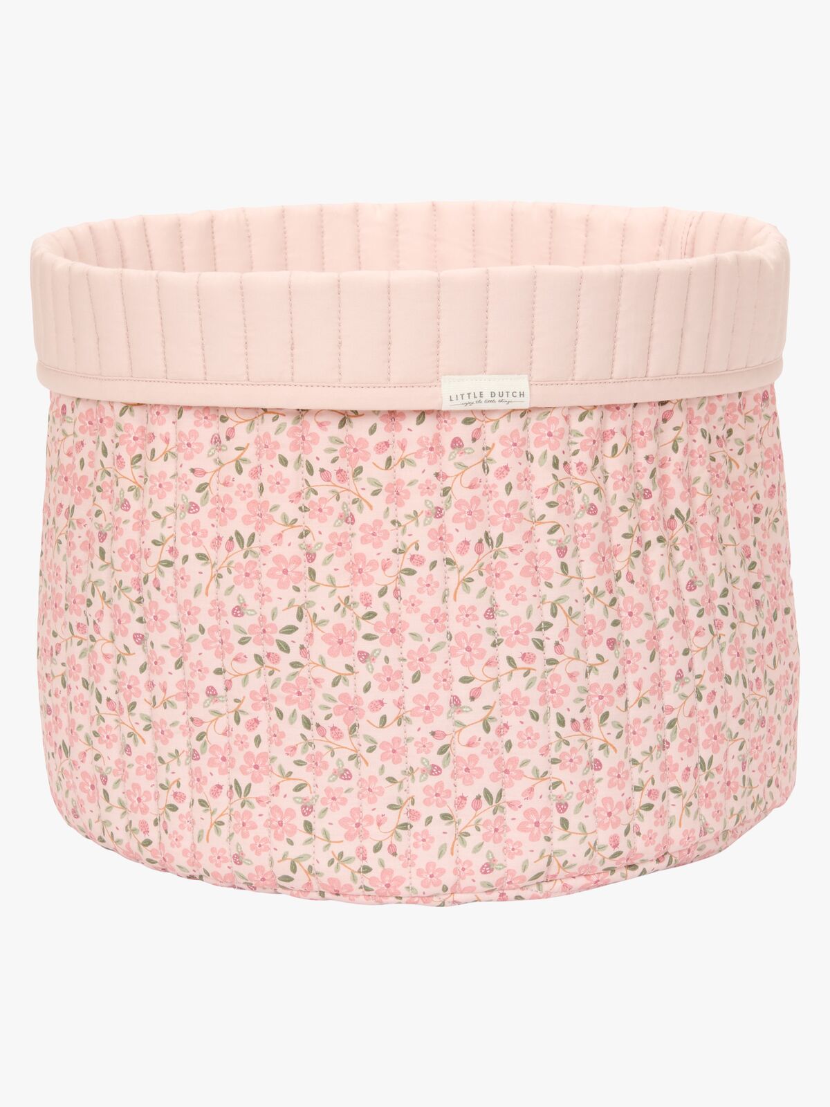 Little Dutch Fairy Floral Opbevaringskurv L, Pink