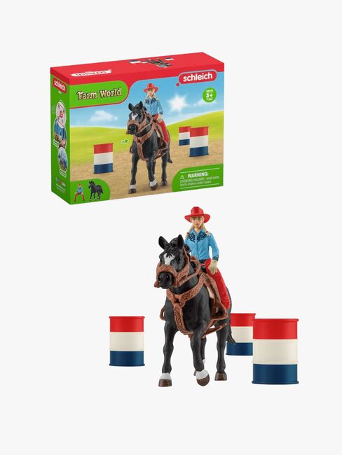 Schleich Barrel Racing Fun, Flerfarvet 42576-1148_1.jpg
