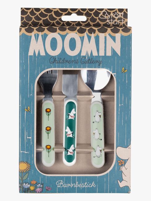 Mumitroldene Eng Børnebestik, Grøn