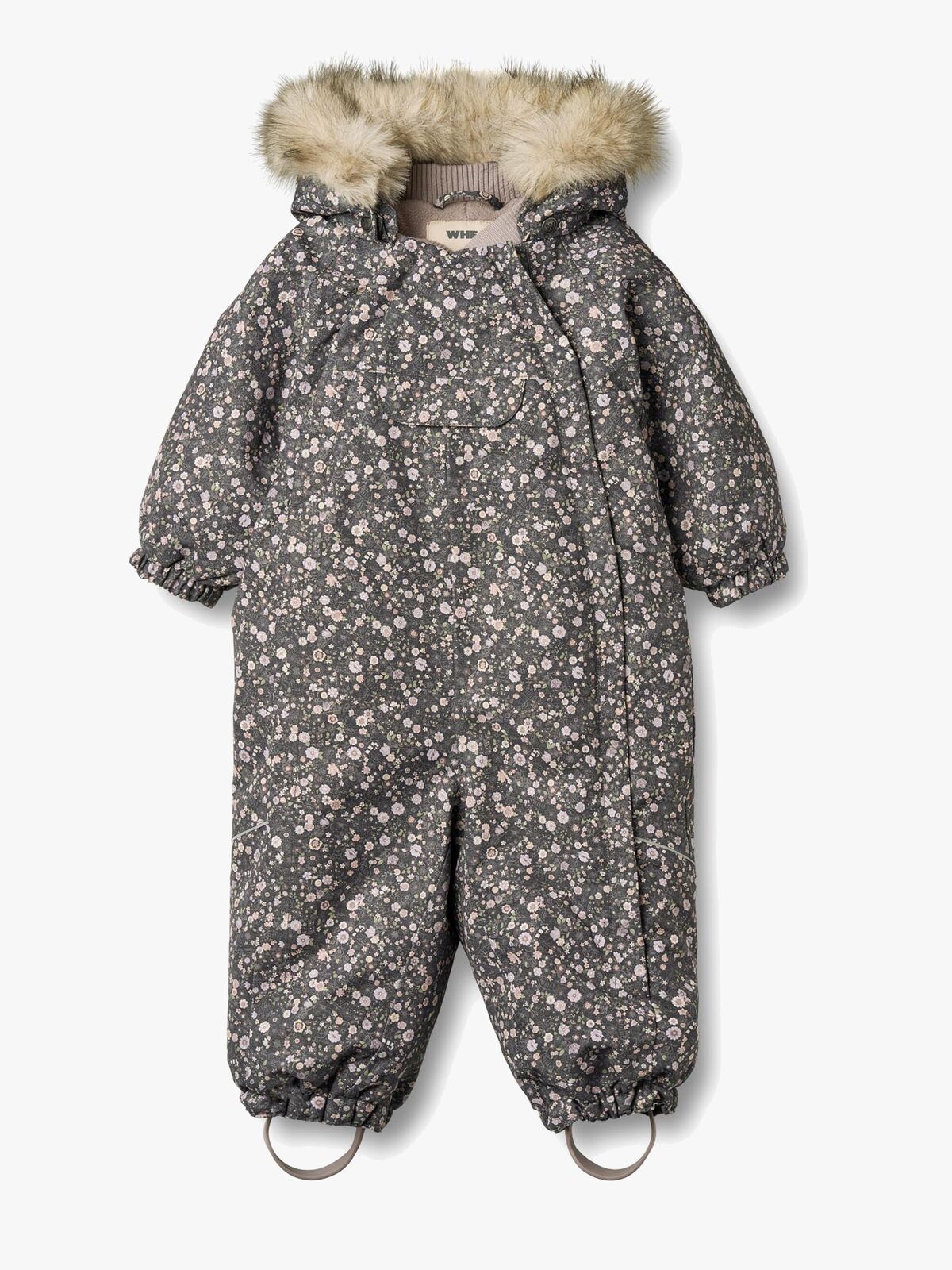 Wheat Nickie Køredragt, Black Sea Open Flowers