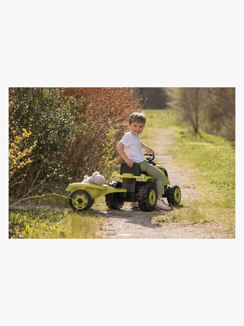 Smoby  Farmer Traktor XL + Trailer, Grøn