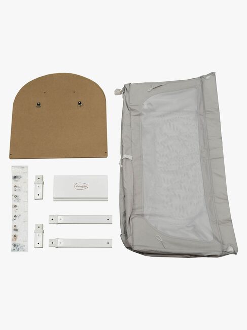 Shnuggle Air Konverteringssæt Barneseng, Stone Grey