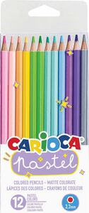 Carioca Farveblyanter Pastel 12 stk