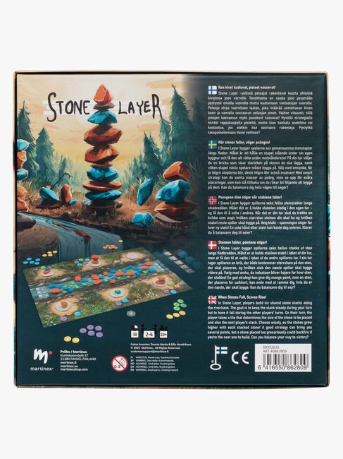 Peliko Familiespil Stone Layer