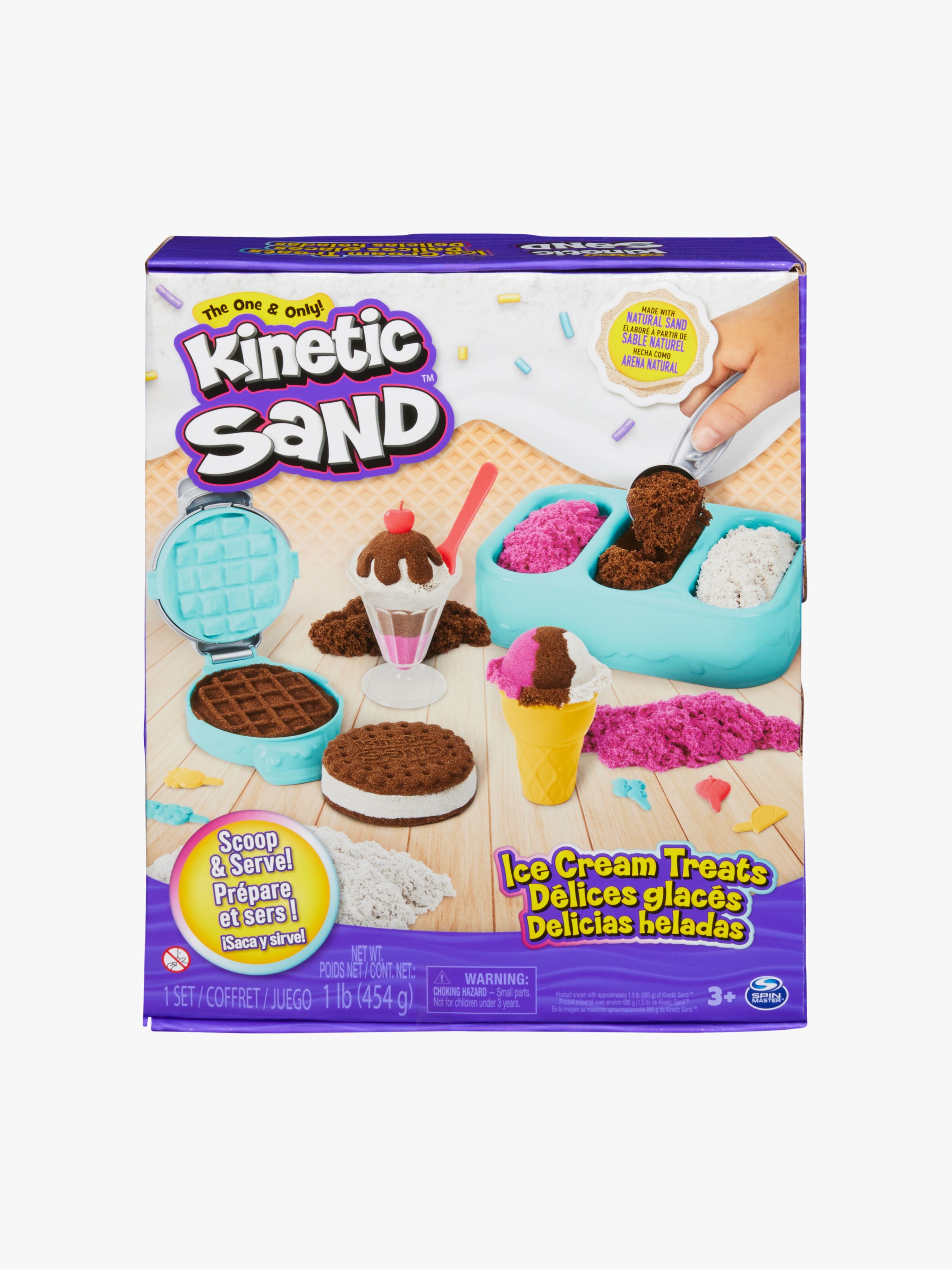 Kinetic Sand Legesæt Ice Cream Treats