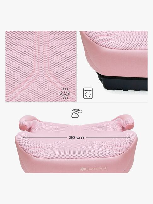 Kinderkraft I-BOOST 2 PRO Selepude, Pink