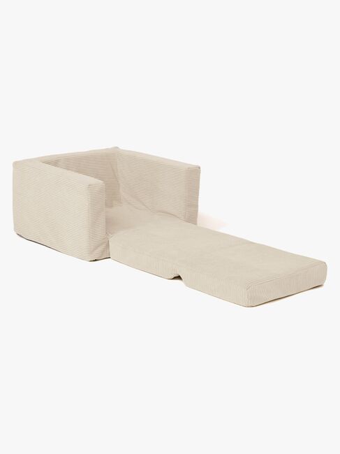 Kid's Concept Lænestol Foldbar, Naturhvid