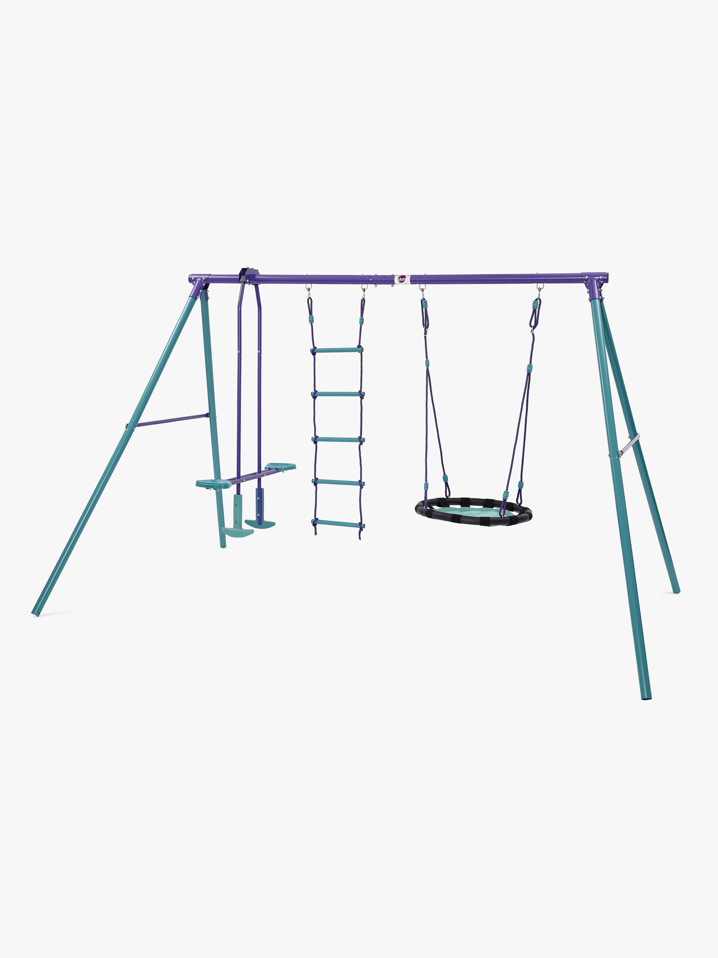 Plum Metal Multiplay Gyngesæt, Lilla/Teal