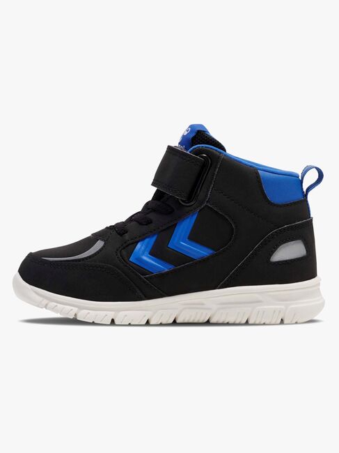 Hummel X-Light 2.0 Mid Tex Jr Sneakers, Black/Blue