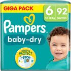 Pampers Baby-Dry Bleer Str. 6 13-18 kg 92-pak