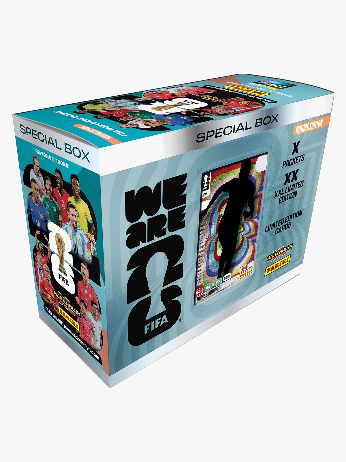 Panini Adrenalyn XL FIFA World Cup 2026 Samlekort Gift Box