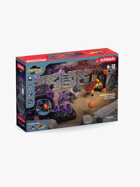 Schleich 42673 Eldrador Creatures Legesæt BattleCave Arena: Lava vs. Shadow