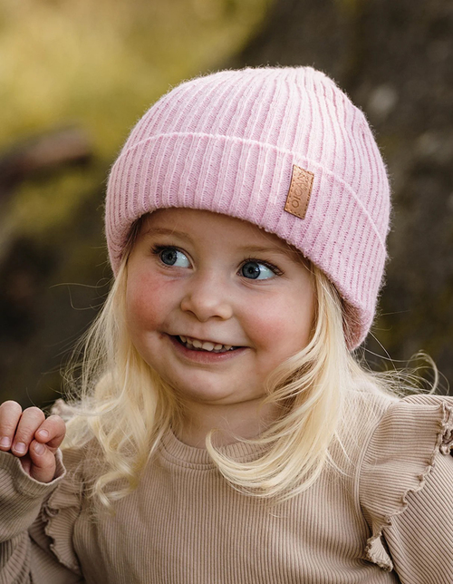 OICAN Wear  Strikket Hue med Hovedbeskyttelse, Pink