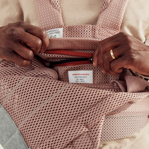 BabyBjörn Harmony Bæresele 3D Mesh, Lyserød