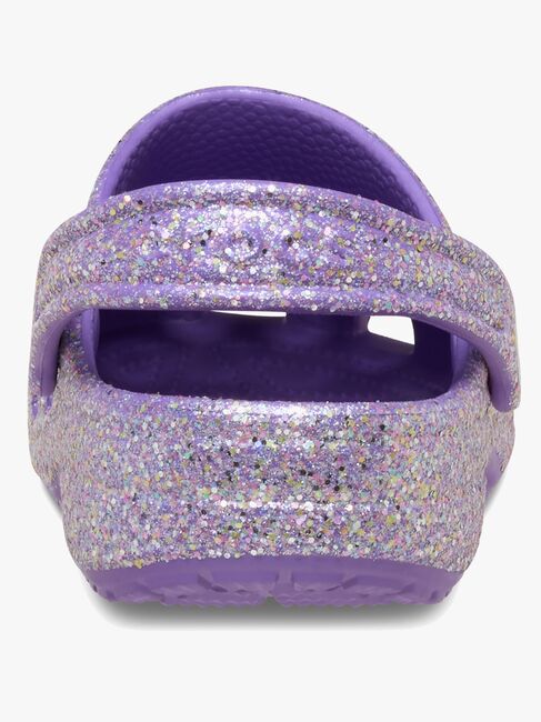 Crocs Classic Fantasy Glitter Crocs, Lilla