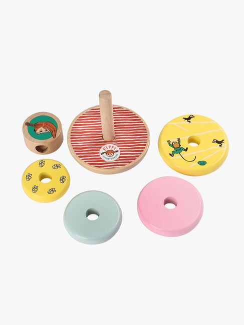 Pippi Langstrømpe Stablelegetøj