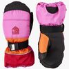 Hestra Kids Czone Vanter, Cerise/Light orange