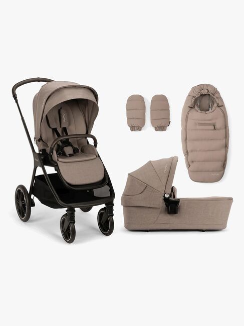 Nuna TRIV LX Duovogn med All-Season Set, Cedar
