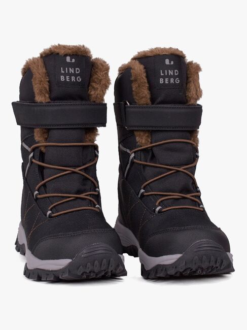 Lindberg Arctic Vinterstøvler, Black/Brown