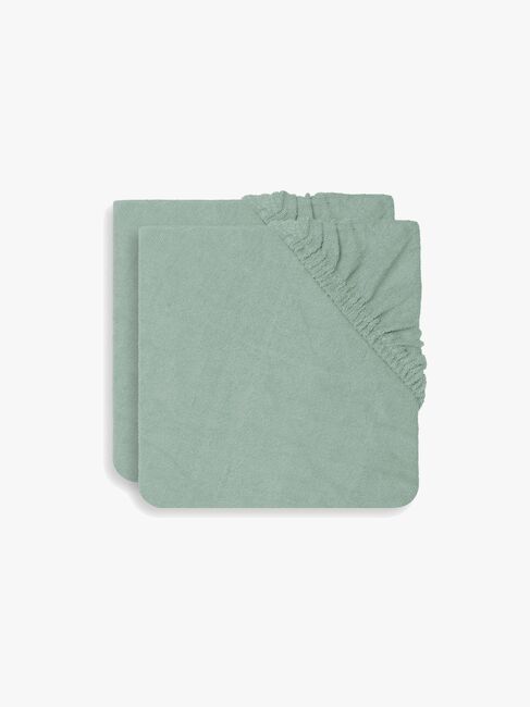 Jollein Puslepudebetræk 50x70 Cm 2-Pak, Ash Green