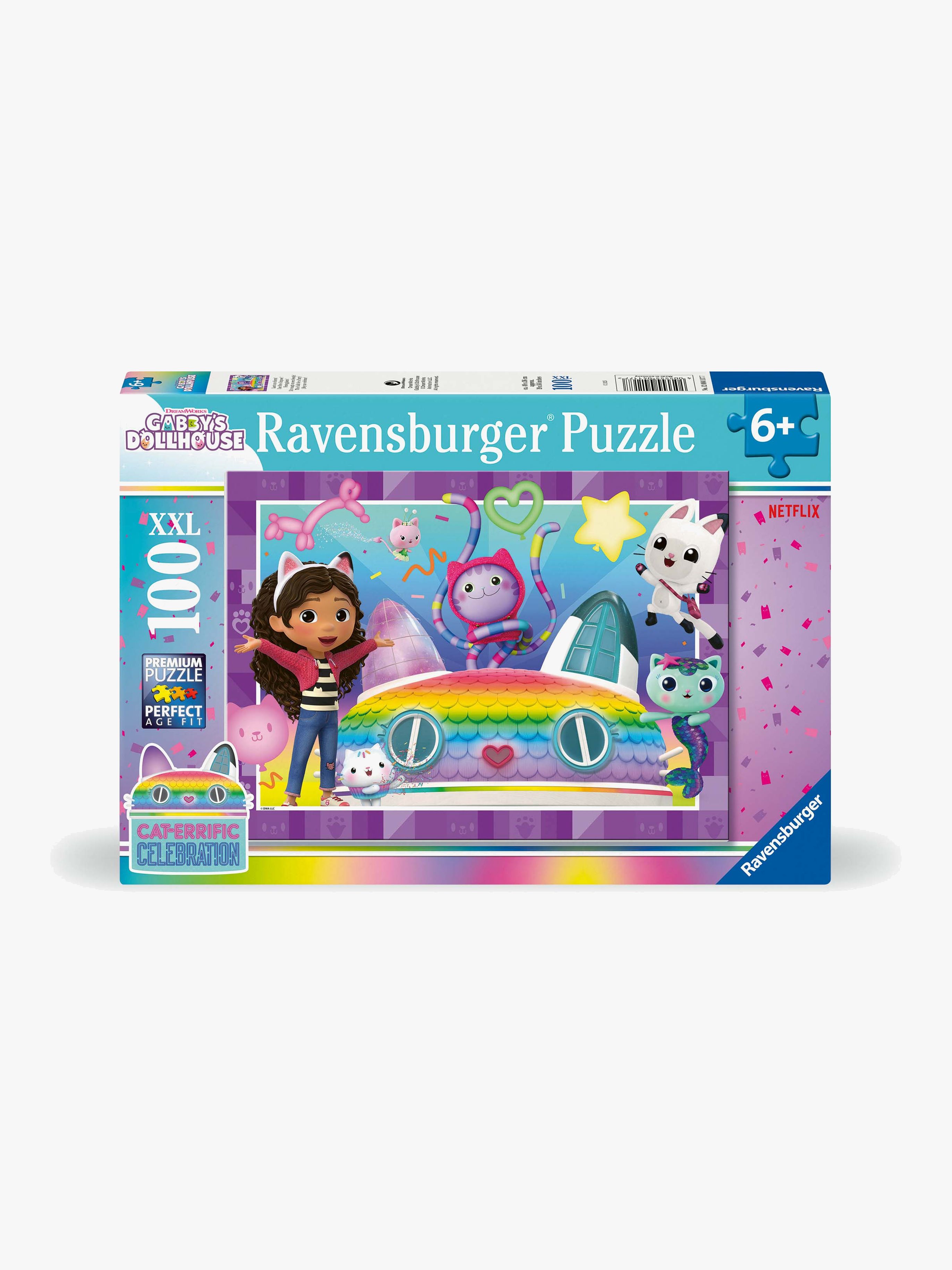 Ravensburger Gabby's Dollhouse XXL Puslespil 100 Brikker
