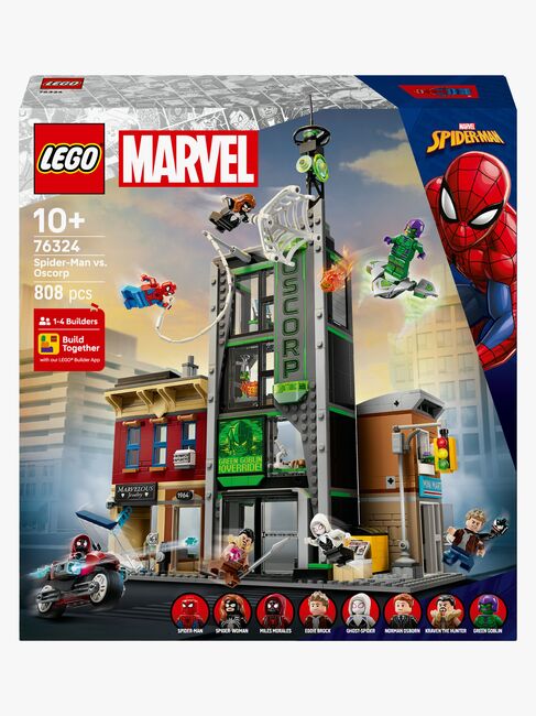 LEGO Super Heroes 76324 Spider-Man mod Oscorp