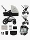 Kinderkraft MOOV 2 XL Air Kombivogn, Moonlight Grey