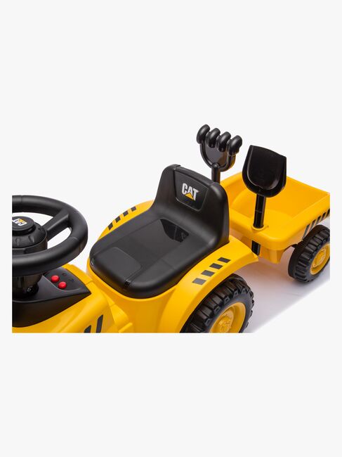 Caterpillar Gåbil med Trailer, Gul