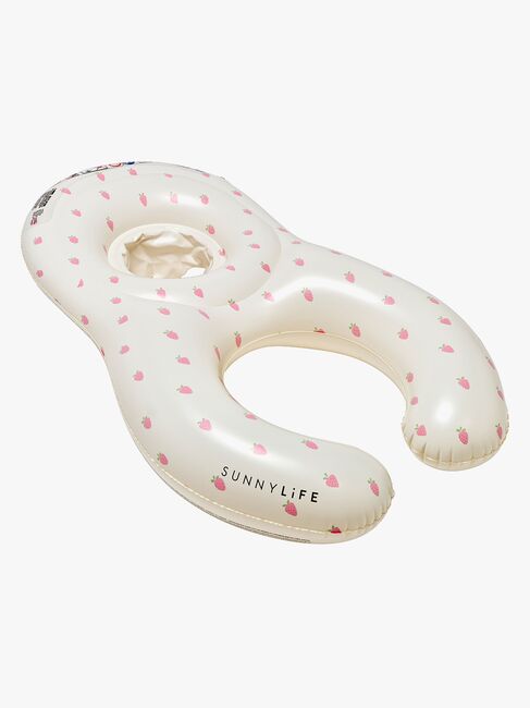 SUNNYLiFE Baby Float Together-  Oppustelig Flydemadras, Strawberry Sunshine