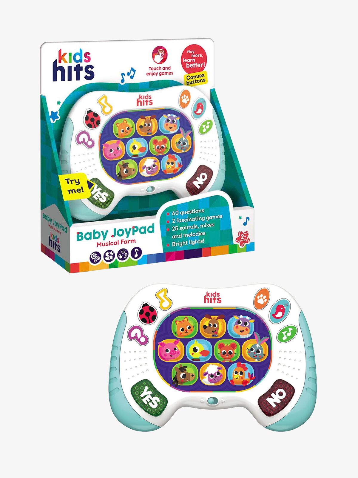 Kids Hits Aktivitetsbræt Baby JoyPad Musical Farm