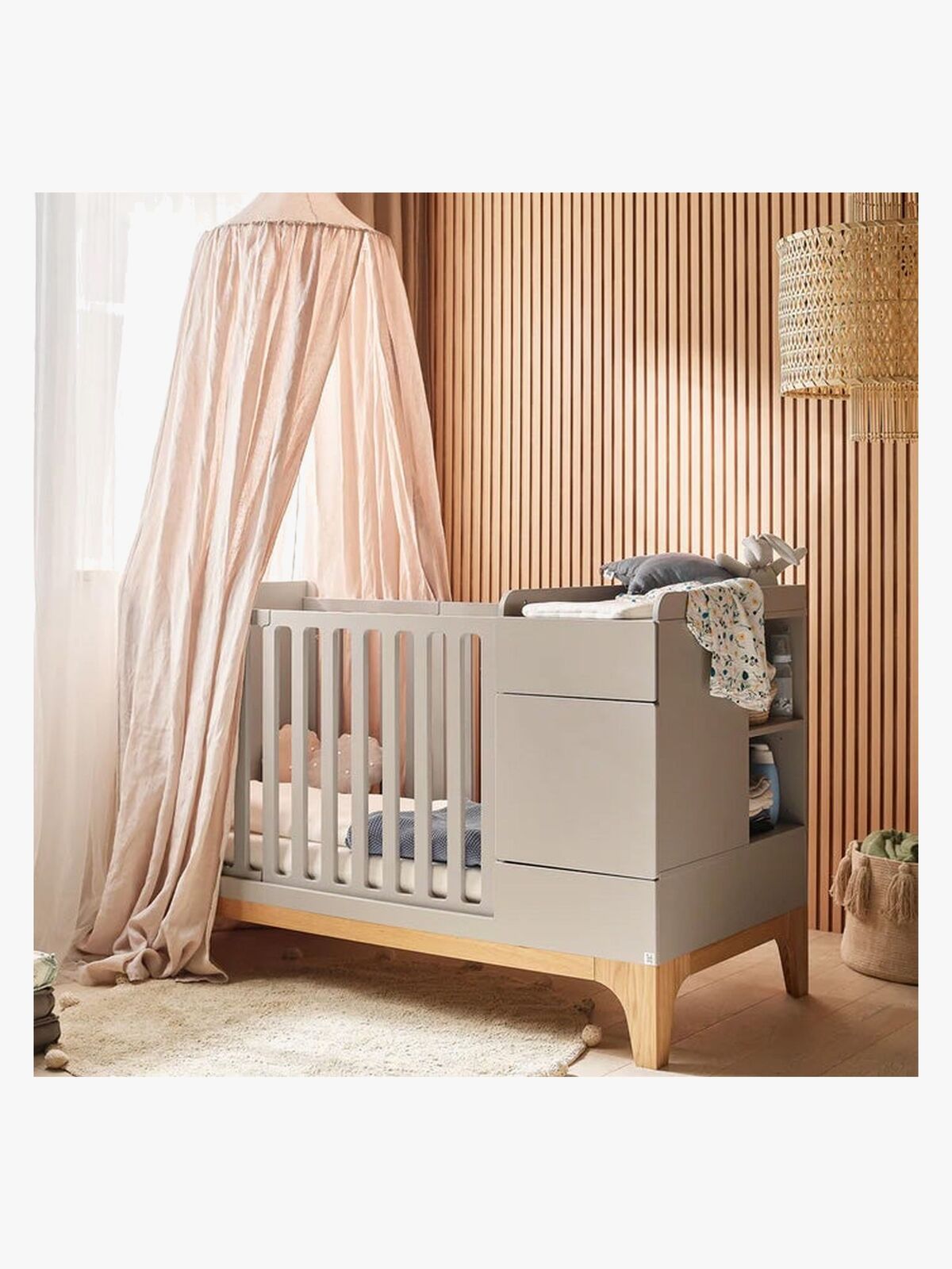 Bellamy UP Tremmeseng 5-i-1, Grå