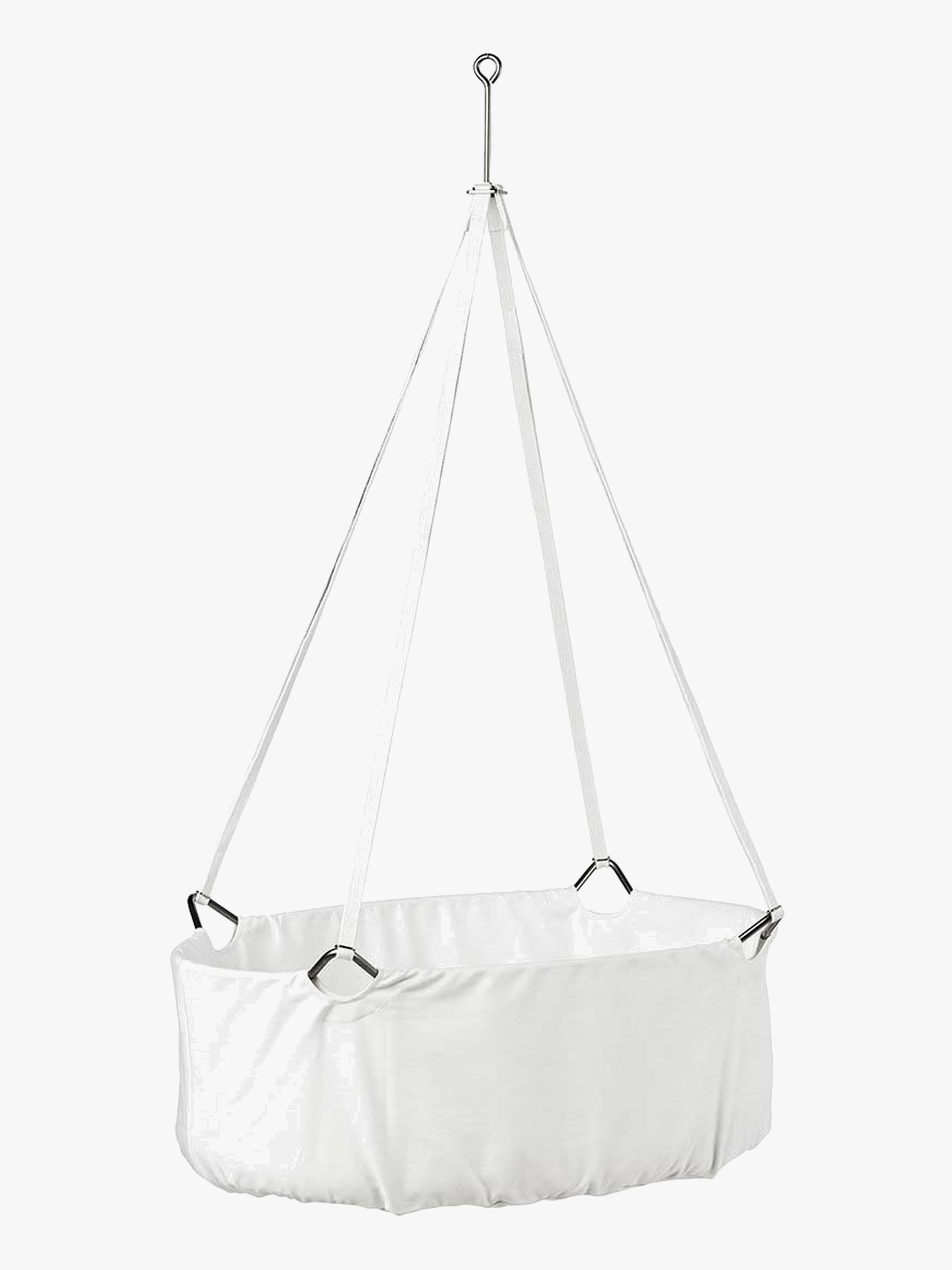 Leander Classic™ Vugge m. Madras, Hvid
