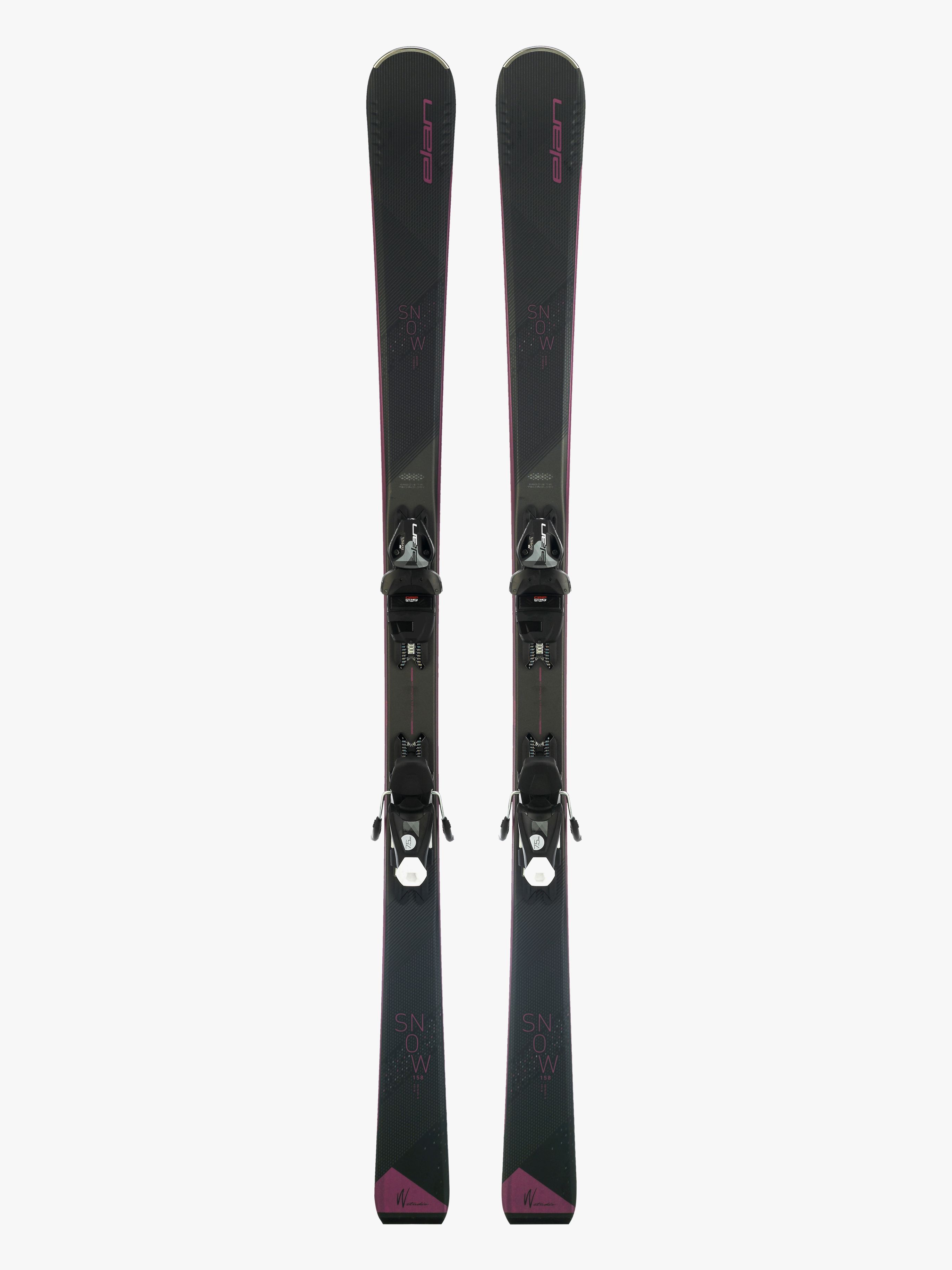 Elan Snow Ski, Black, 140 cm