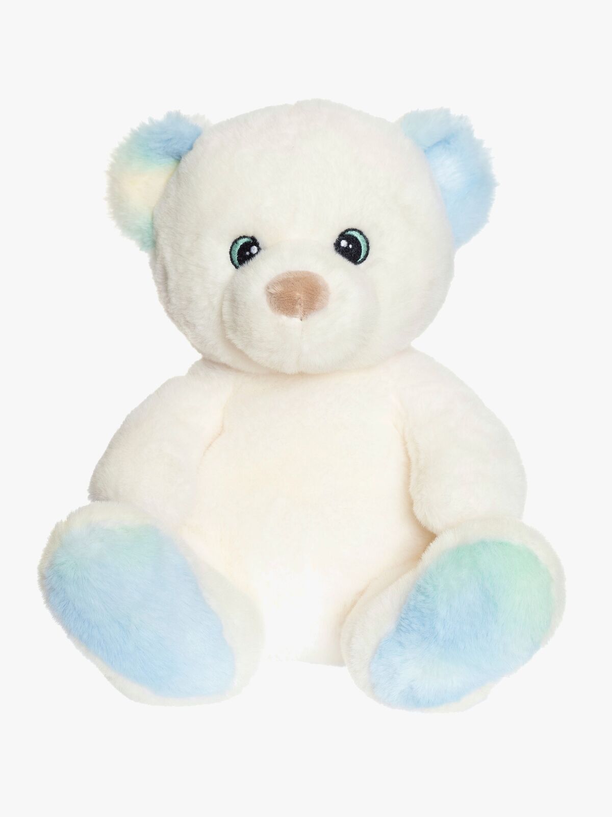 Teddykompaniet Bamse Charlie 25 cm, Regnbuefarvet