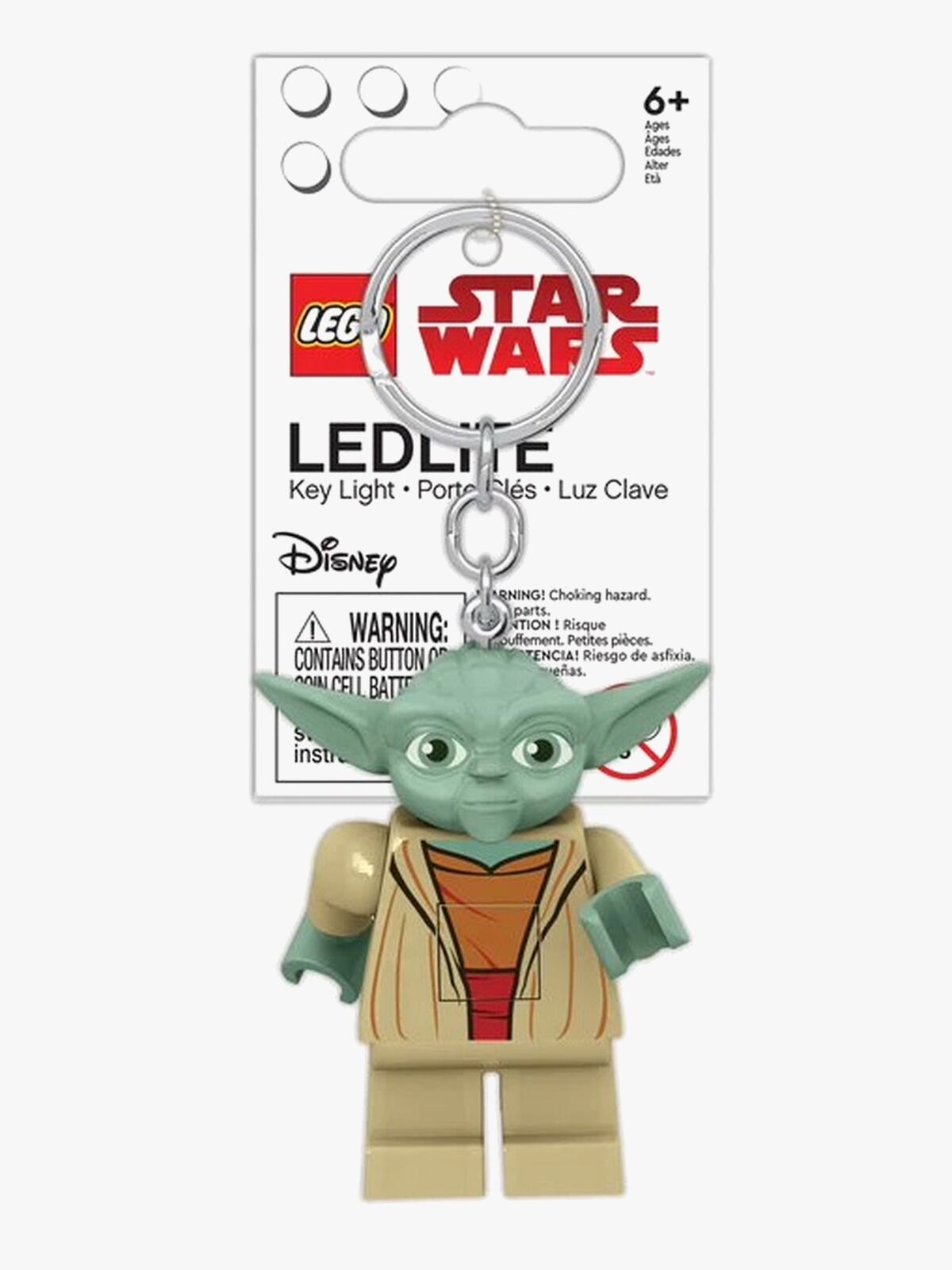 LEGO Yoda Nøglering med LED-lys