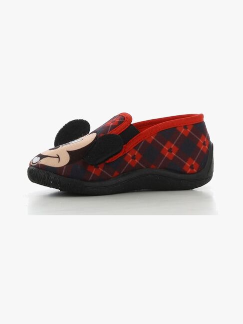 Disney Mickey Mouse Hjemmesko, Black/Red