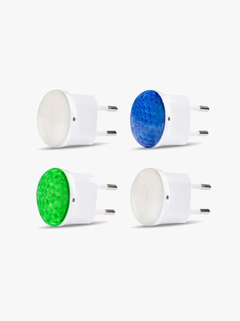CAPiDi Natlampe 4-pak, Multicolor