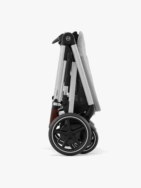 Cybex e-GAZELLE S Klapvogn, Stone Grey/Silver